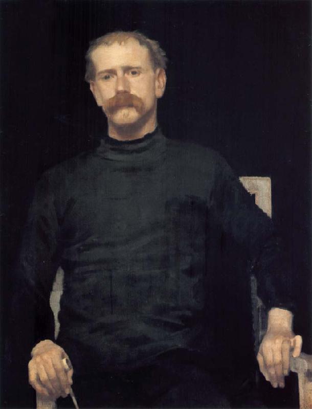 William Stott of Oldham Tom Millie Dow oil painting image